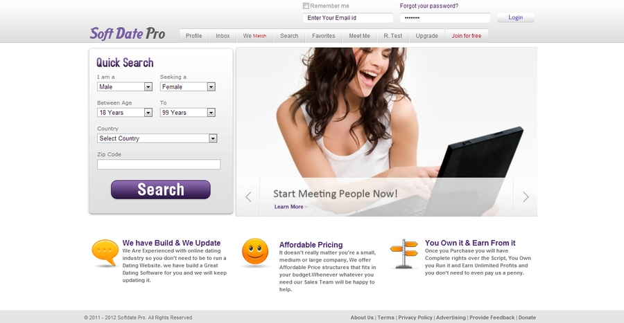 how to make a dating site